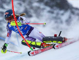 Pobednički ples Mikaele Shiffrin u Mariboru Pobednički ples Mikaele Shiffrin u Mariboru